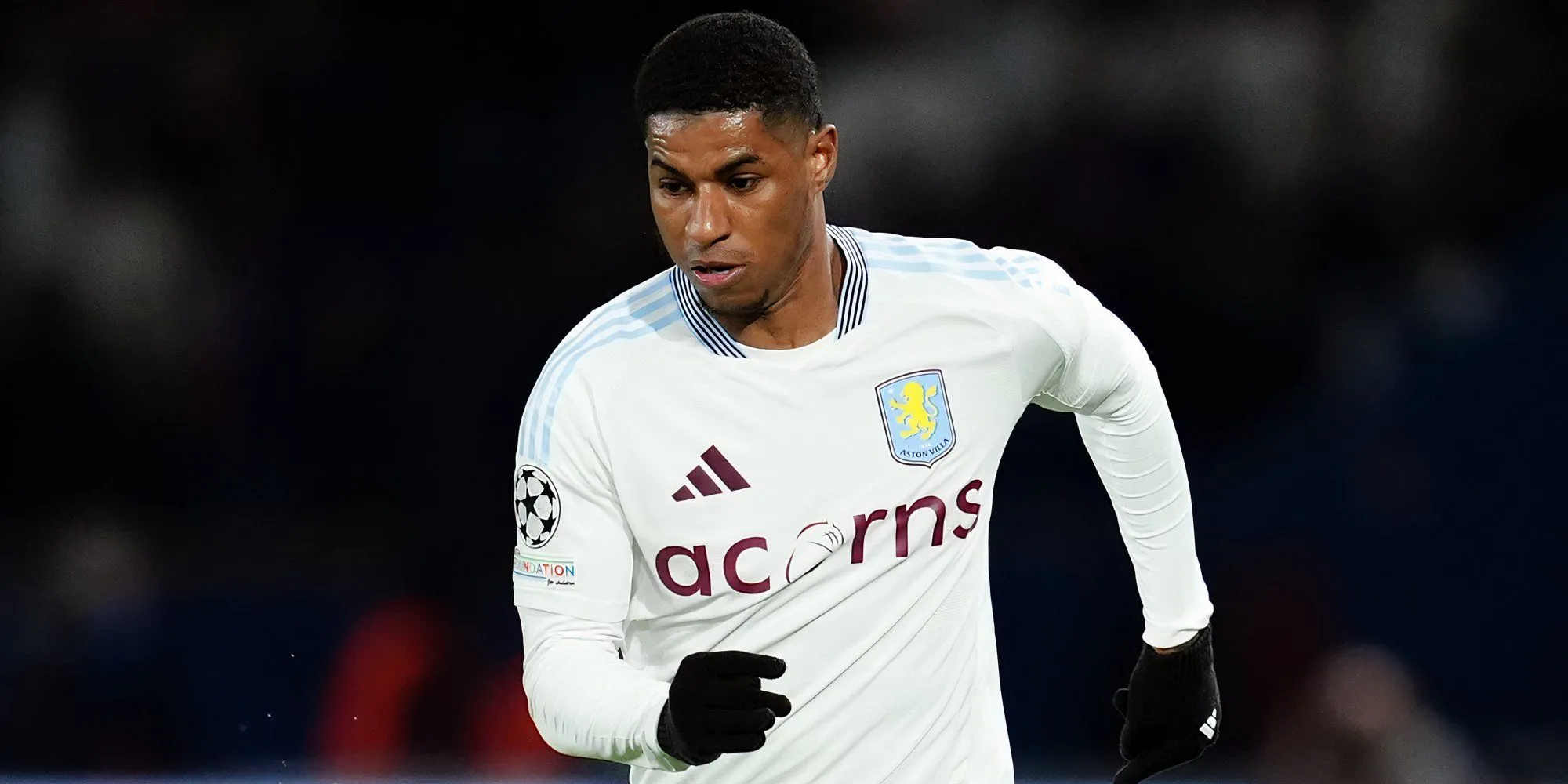 Marcus Rashford, cầu thủ được Aston Villa mượn từ Manchester United