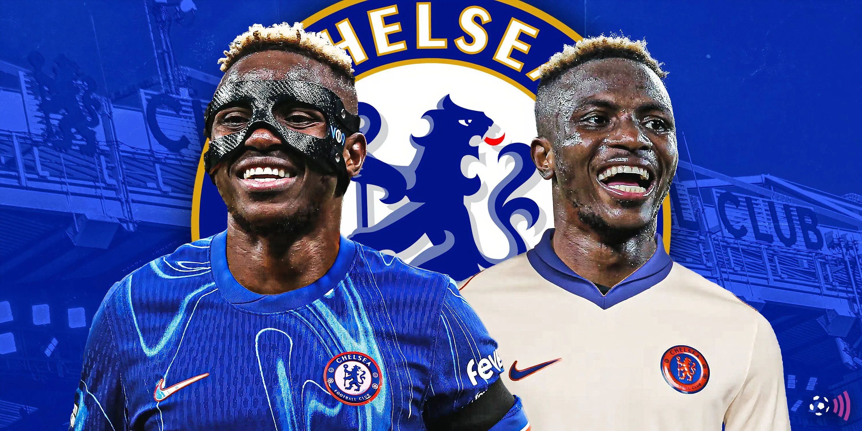 Tiền đạo Victor Osimhen của Napoli, mục tiêu hàng đầu được đồn đoán của Chelsea