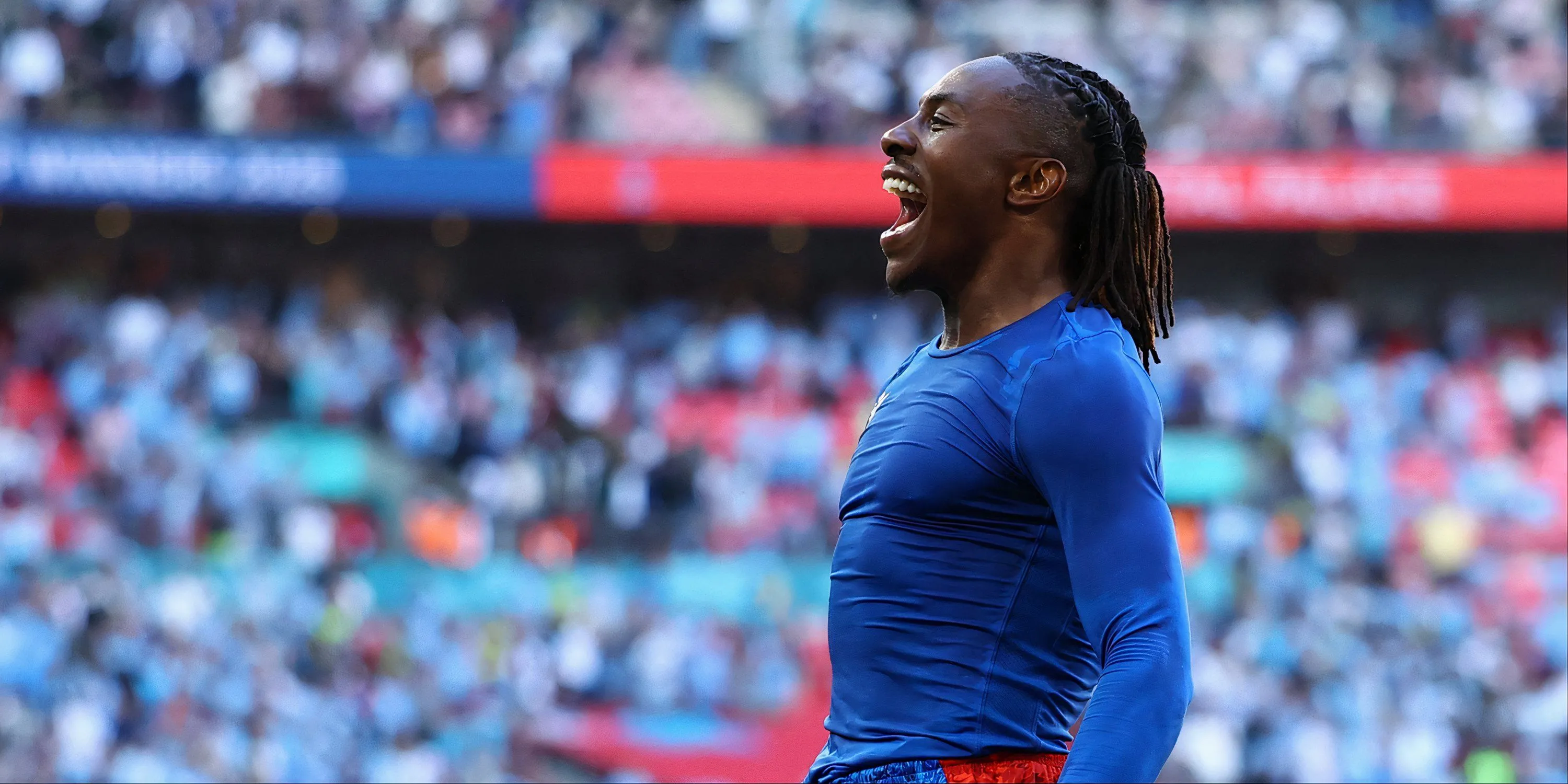 Tiền vệ Eberechi Eze, mục tiêu chuyển nhượng của Tottenham Hotspur.