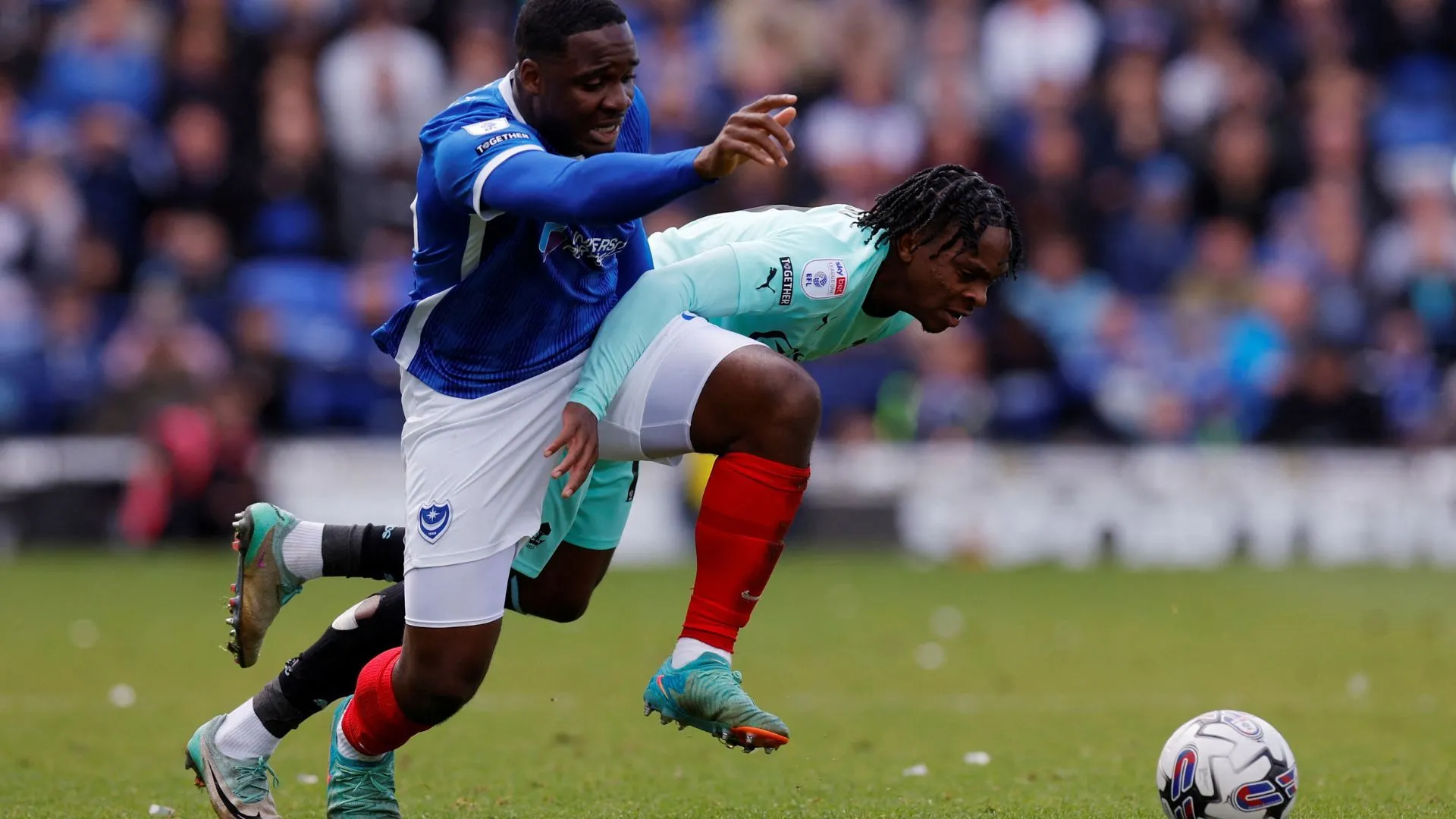 Christian Saydee trong màu áo Portsmouth FC