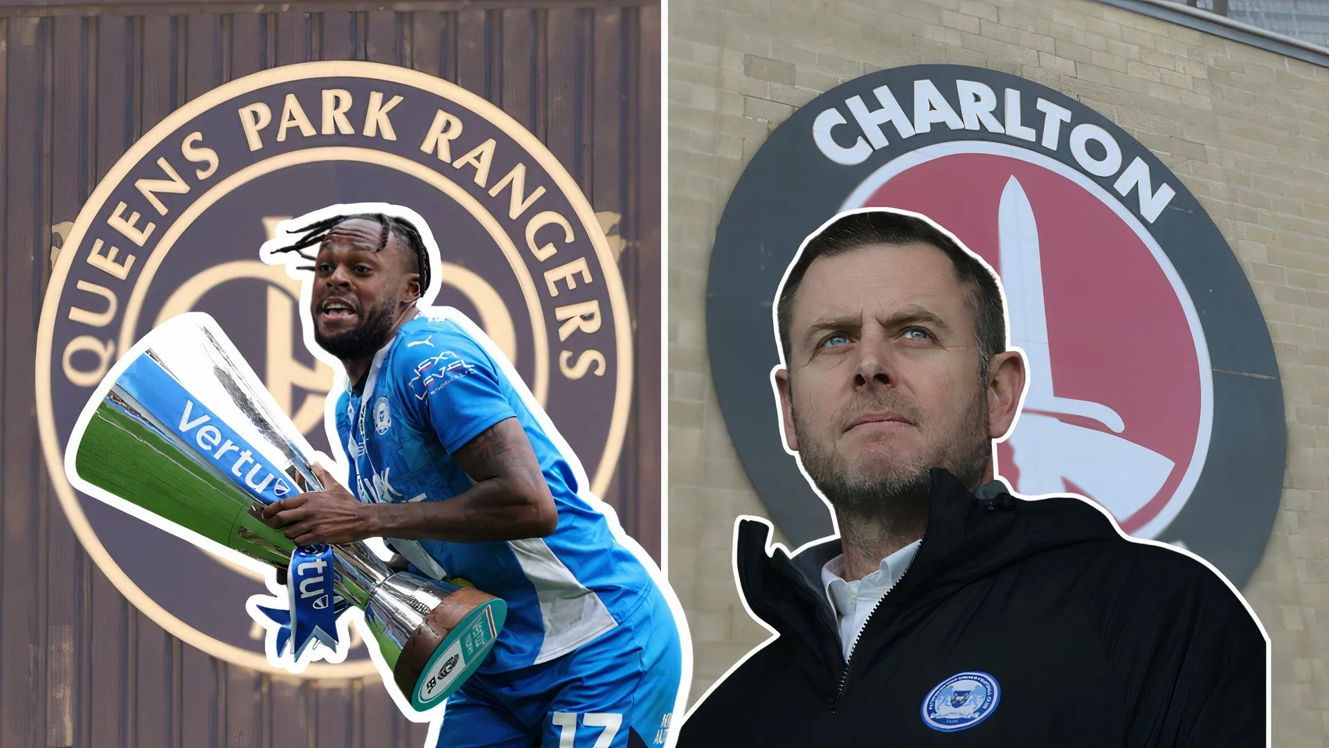 Chủ tịch Peterborough United Darragh MacAnthony cùng cầu thủ Ricky-Jade Jones, ví dụ về vấn đề chuyển nhượng cầu thủ trẻ với câu lạc bộ