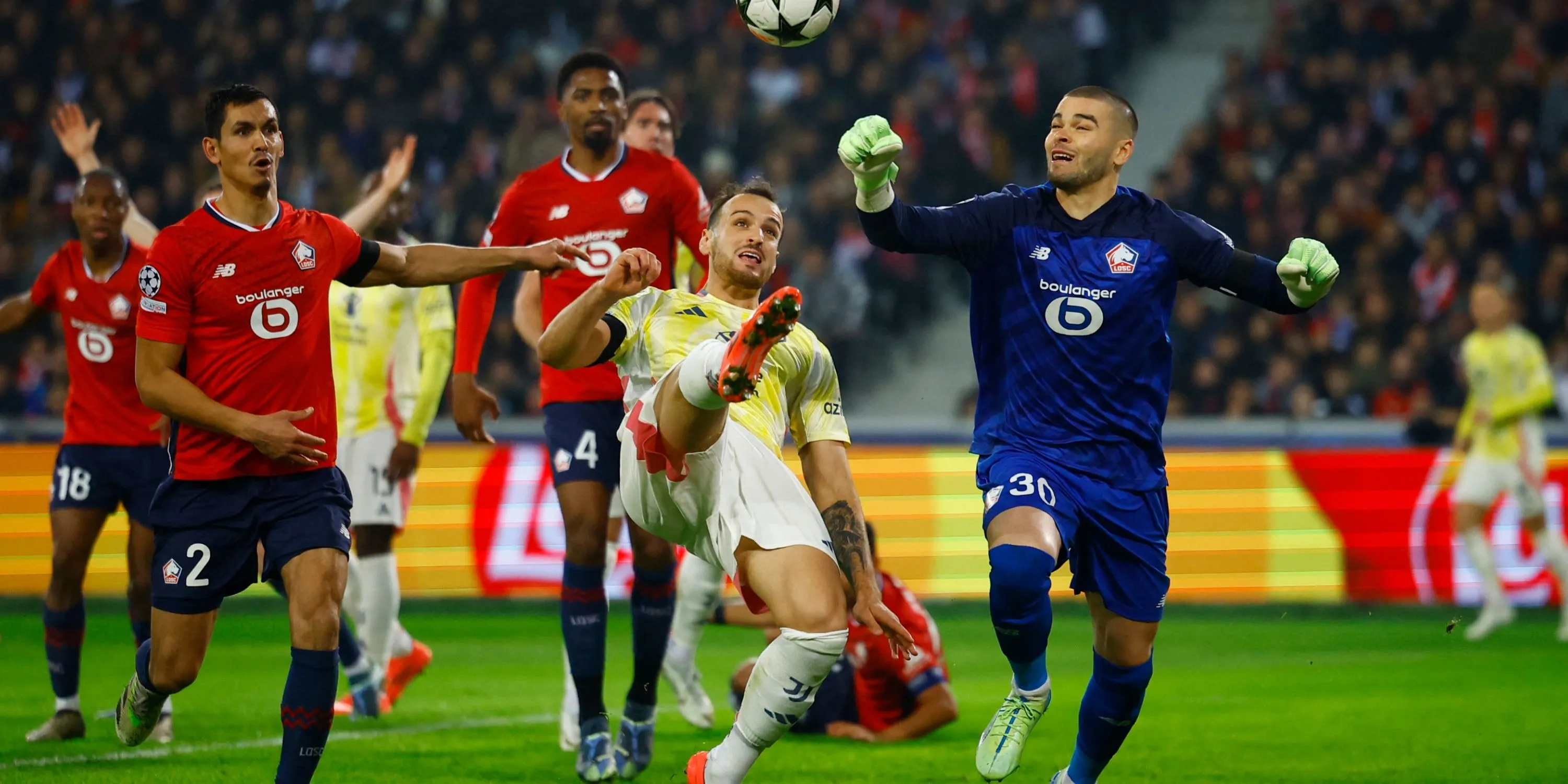 Lucas Chevalier, thủ môn trẻ của Lille, mục tiêu chuyển nhượng của Aston Villa