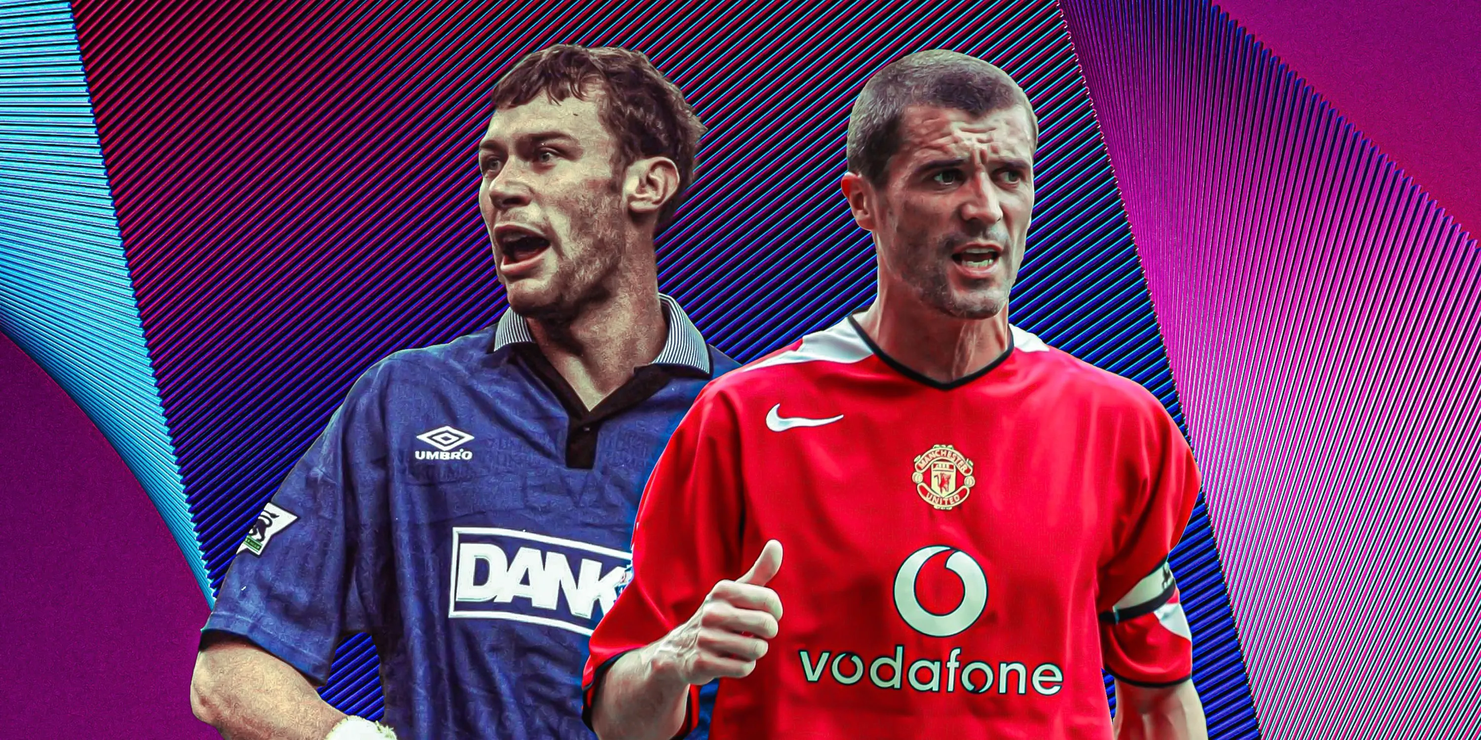 Roy Keane, một trong những cầu thủ cứng rắn nhất lịch sử Premier League