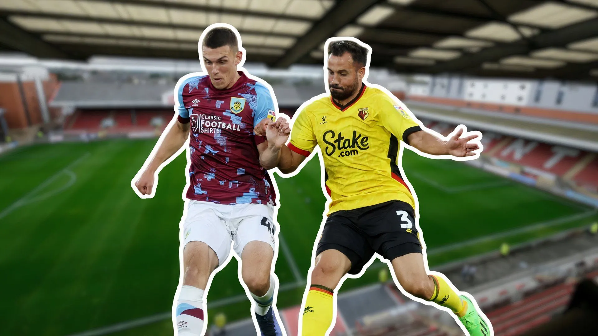 Tiền đạo Dara Costelloe thi đấu cho Burnley