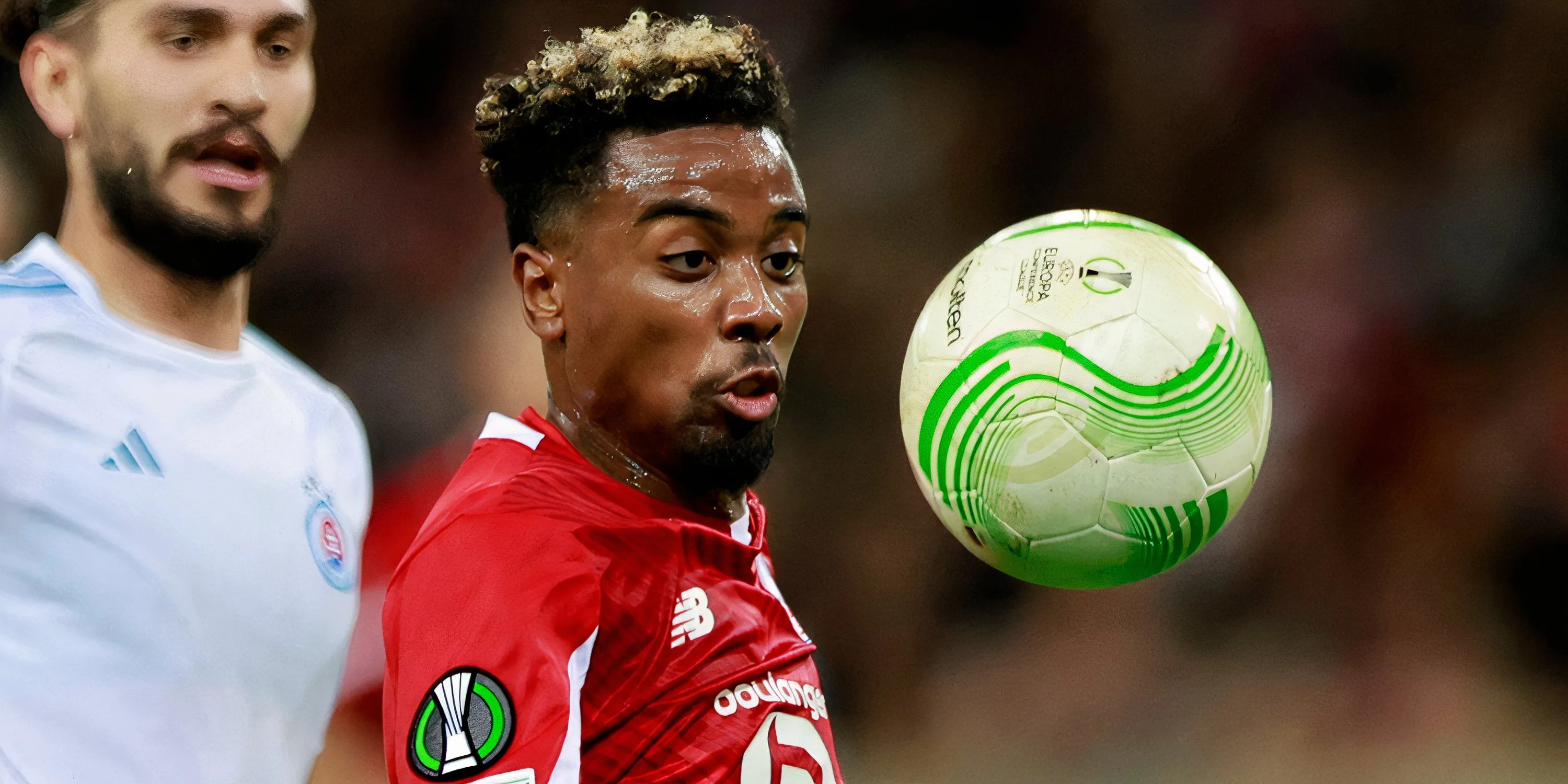 Tiền vệ Angel Gomes thi đấu cho Lille tại Conference League