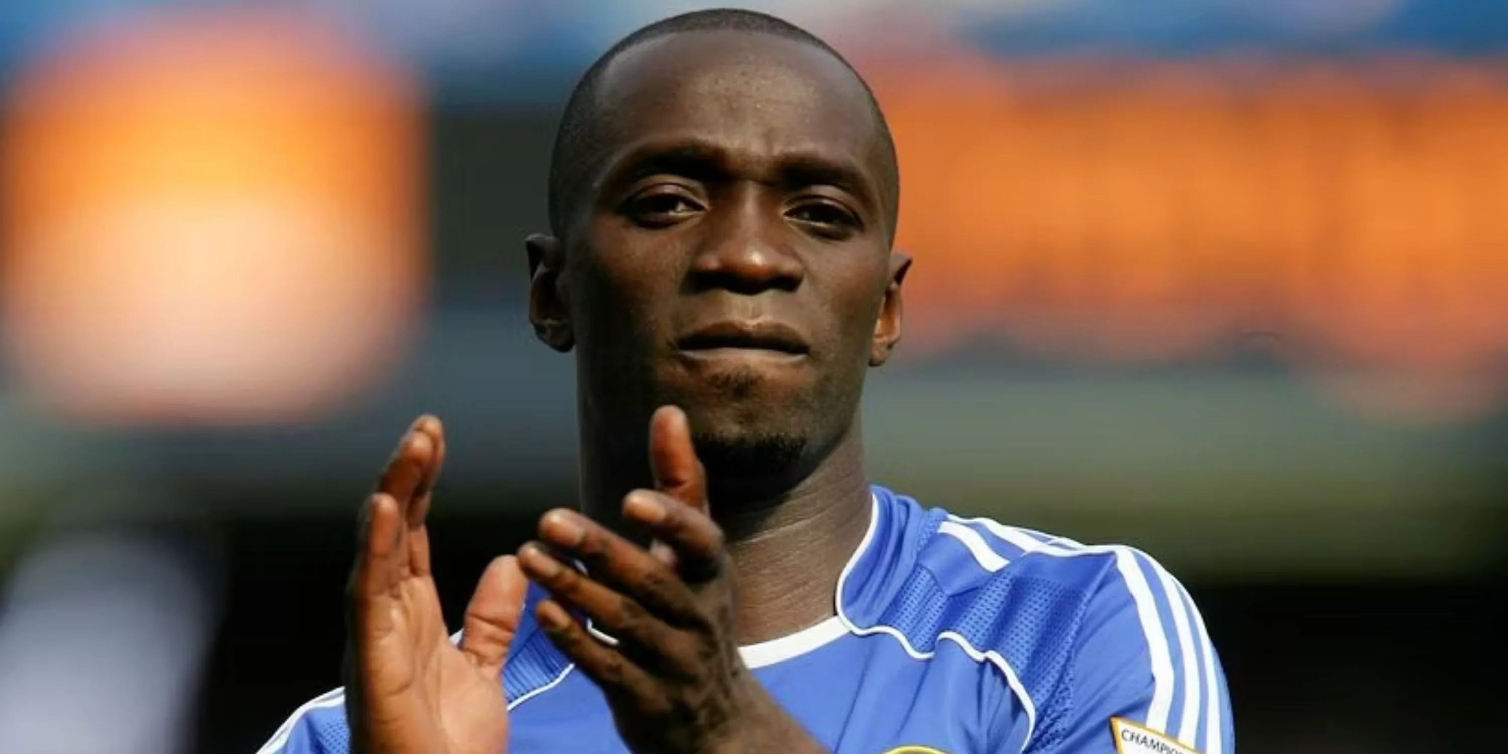 Tiền vệ phòng ngự Claude Makelele khi còn thi đấu cho Chelsea