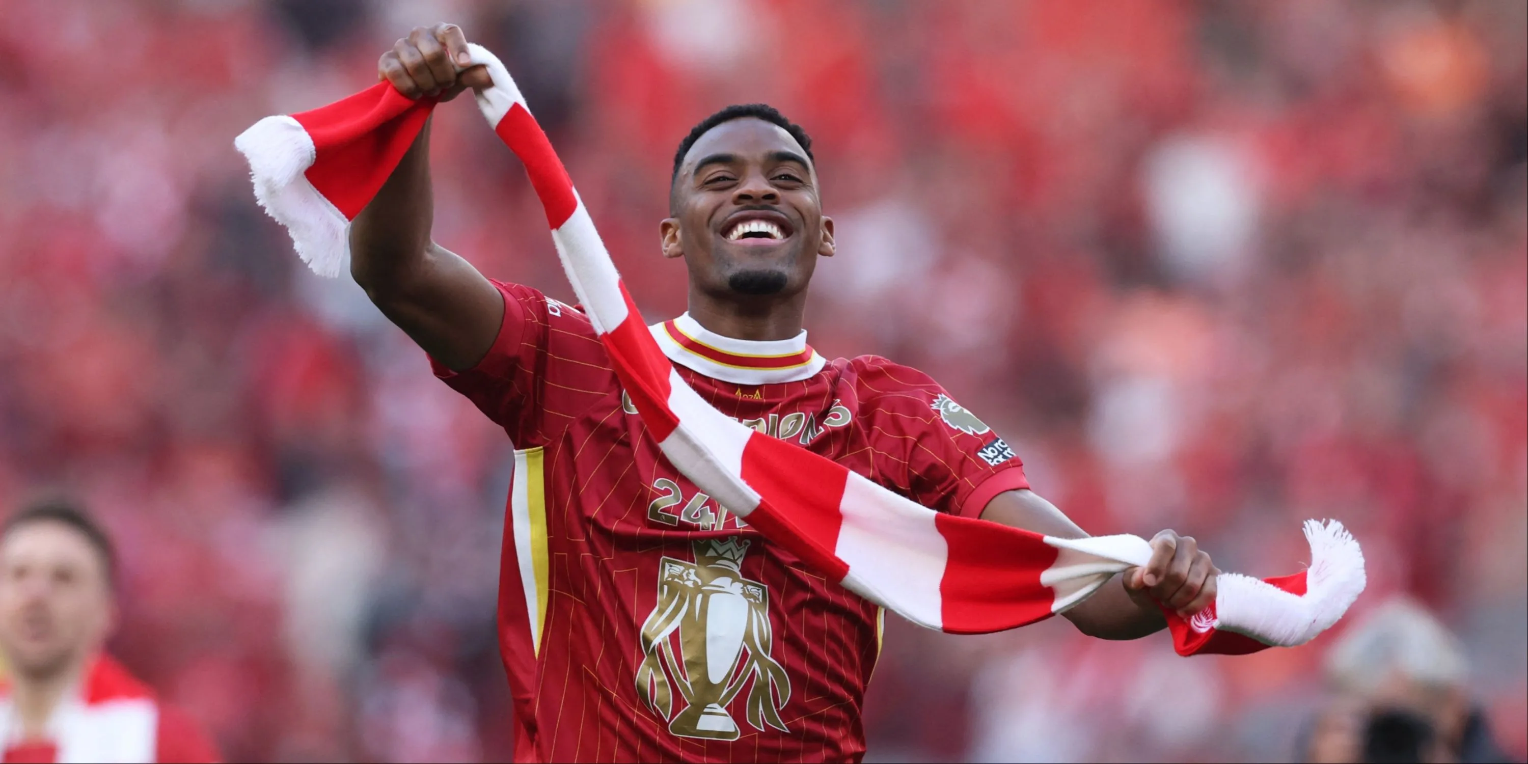 Tiền vệ Ryan Gravenberch trong màu áo Liverpool
