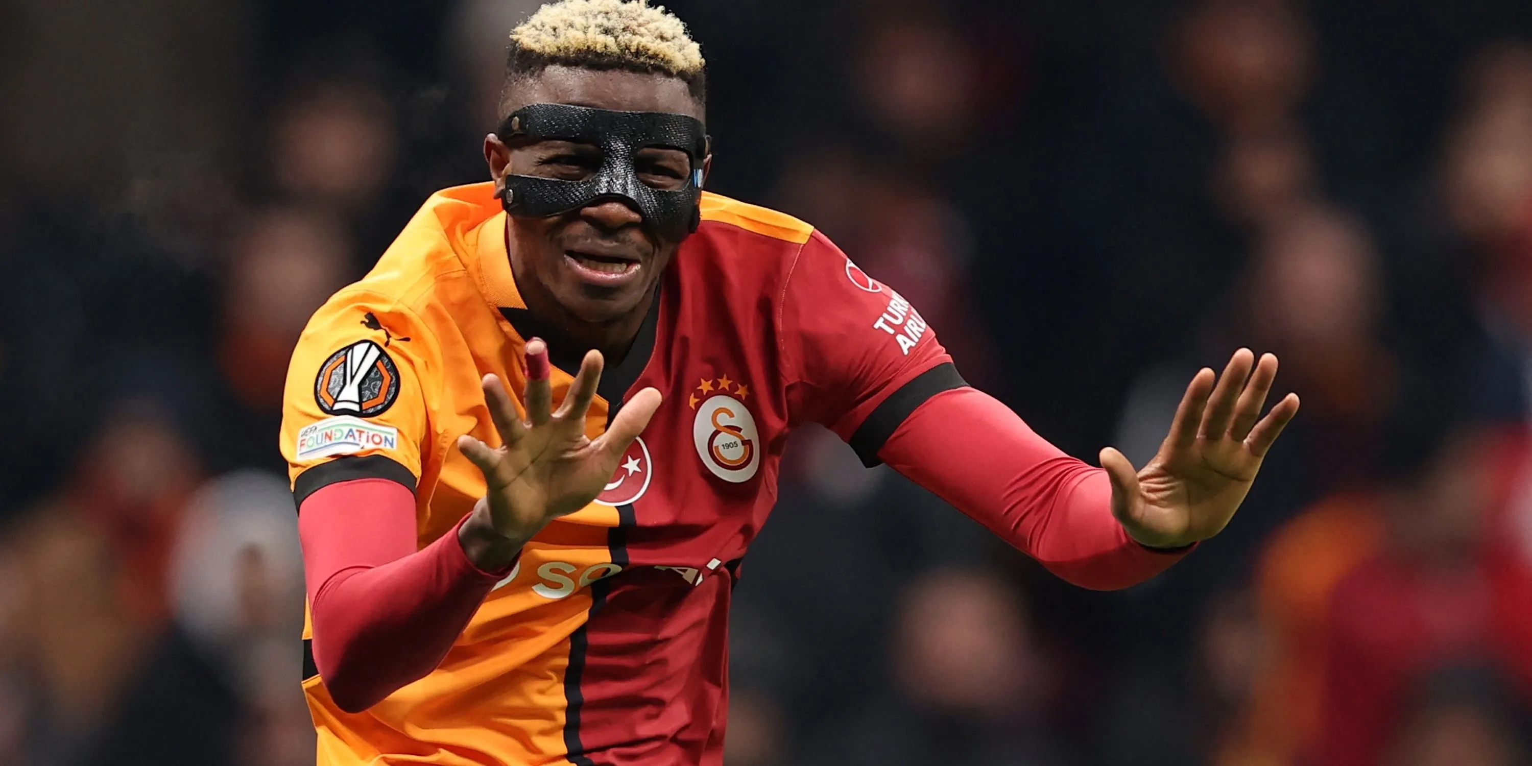 Victor Osimhen trong màu áo Galatasaray