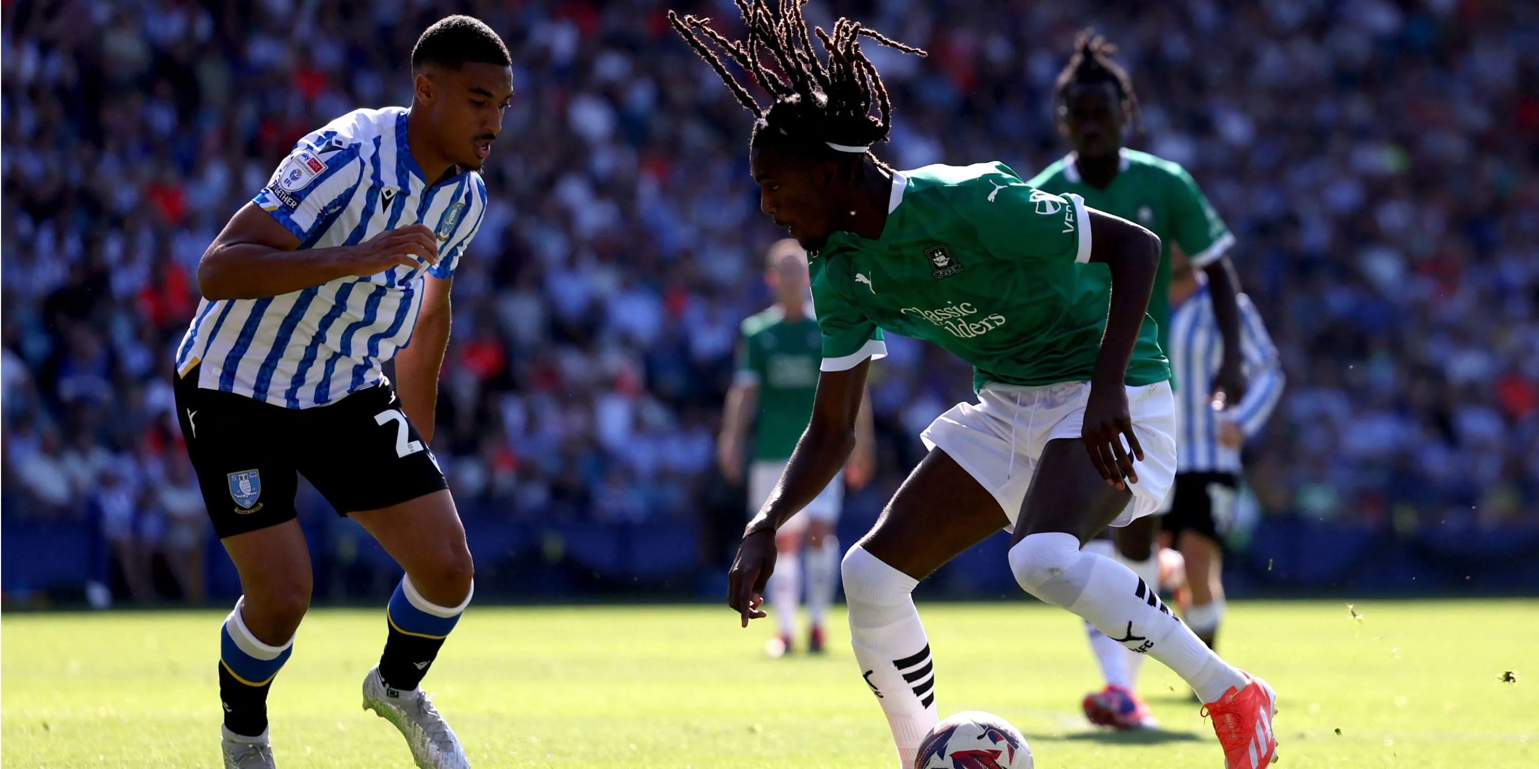 Hậu vệ Akin Famewo trong màu áo Sheffield Wednesday trước thông tin sắp chuyển đến Hull City