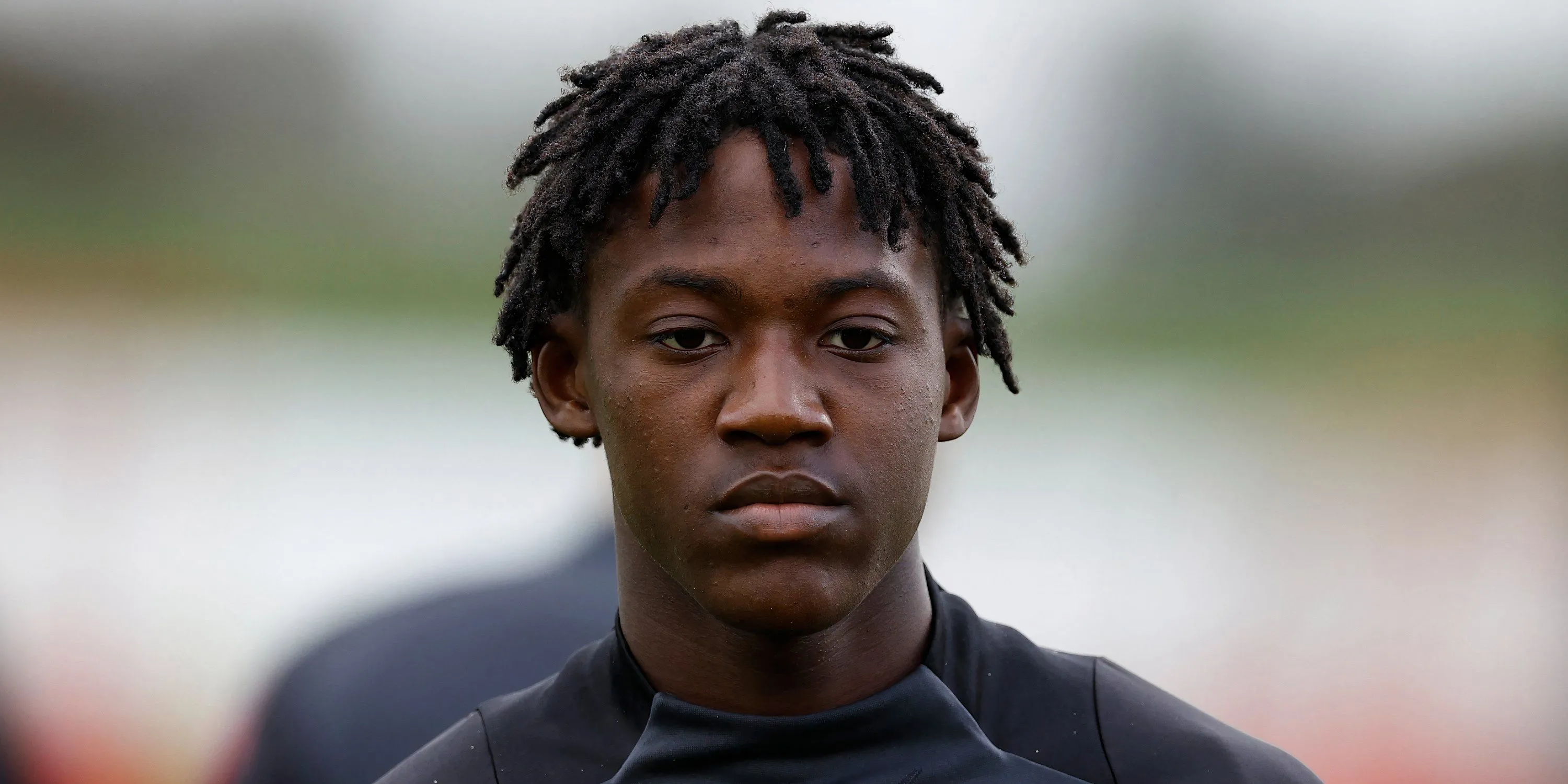 Kobbie Mainoo trong buổi tập của Manchester United, mục tiêu chuyển nhượng của Tottenham