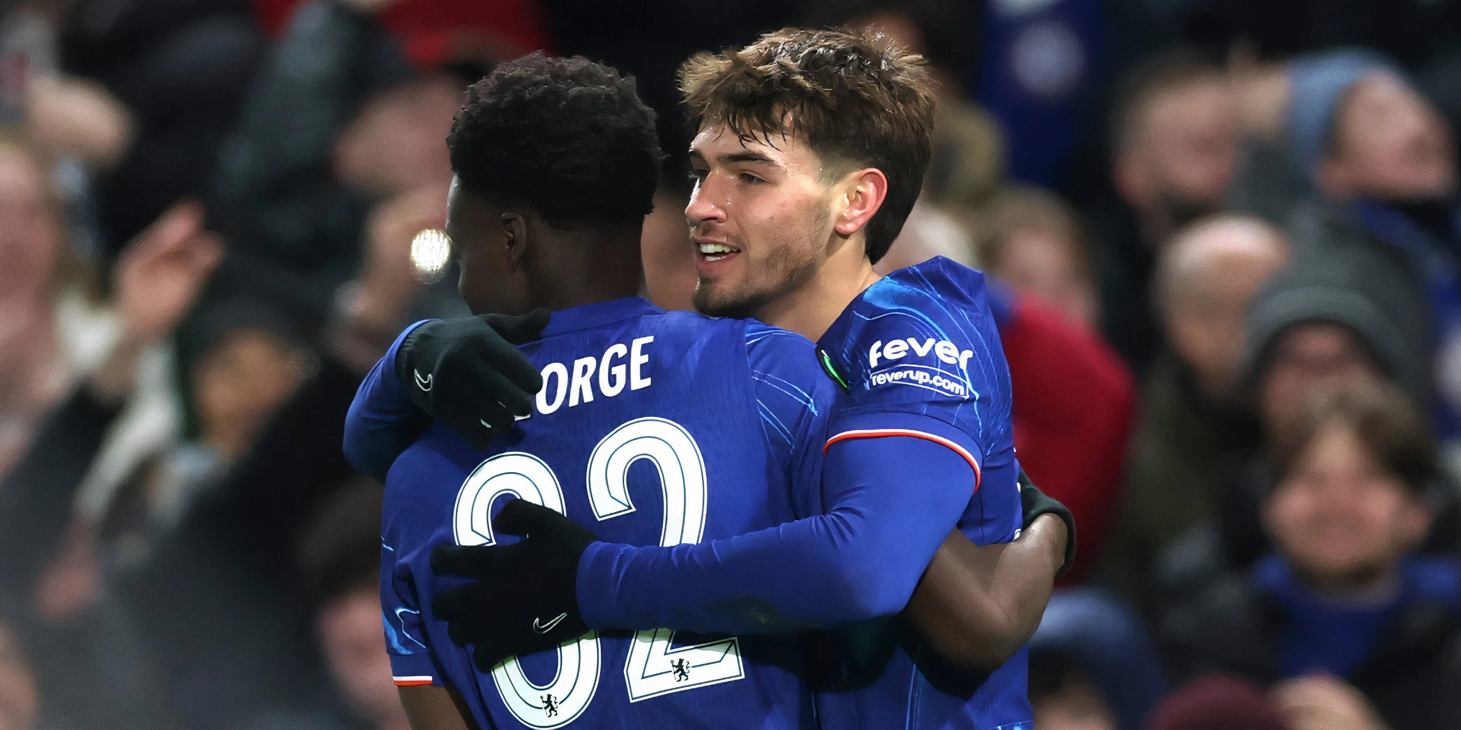 Marc Guiu trong màu áo Chelsea, một tài năng trẻ đầy hứa hẹn được Leeds United quan tâm trên thị trường chuyển nhượng.