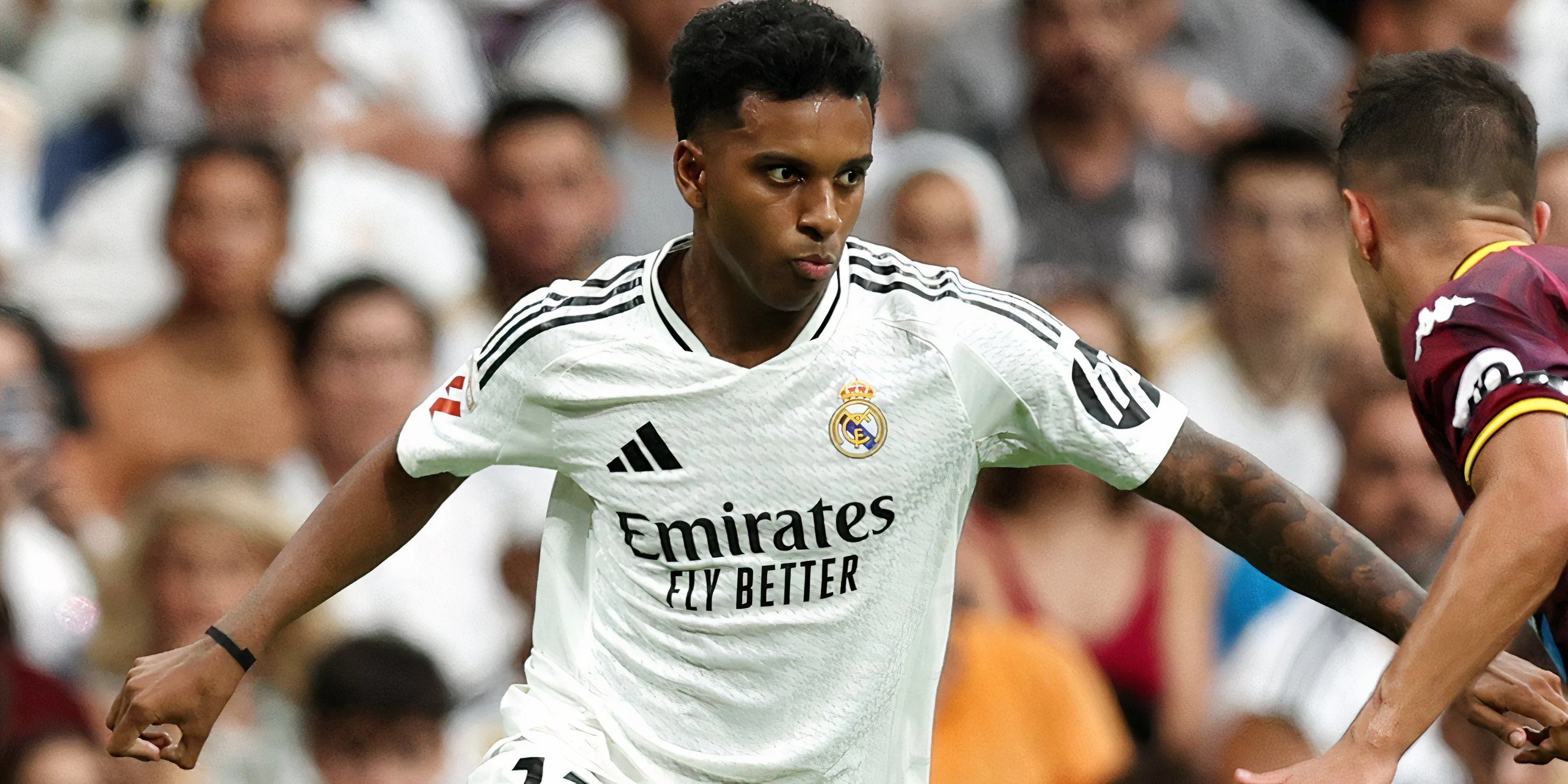 Rodrygo trong trận đấu cho Real Madrid năm 2024