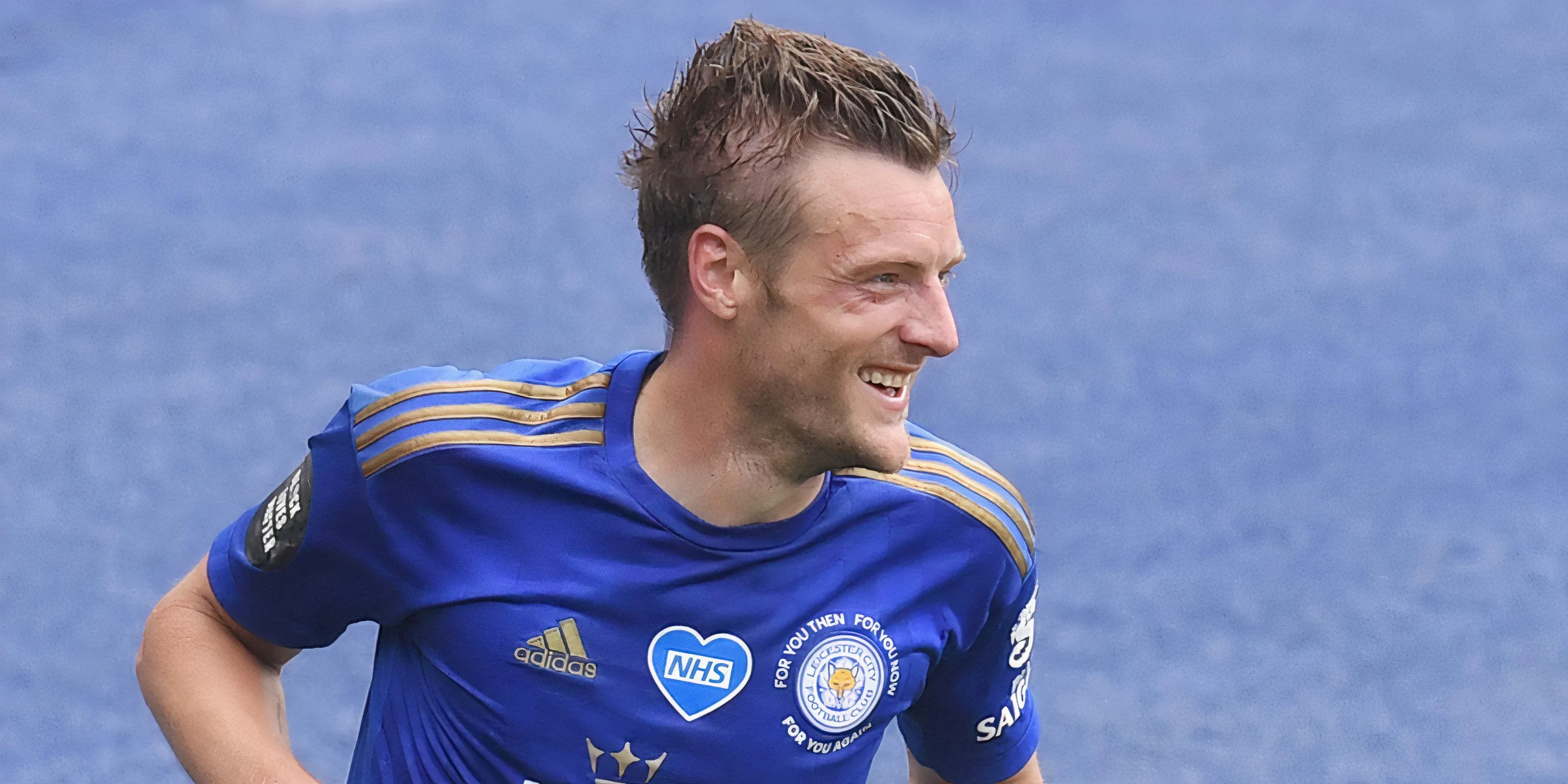 Jamie Vardy ăn mừng cùng Leicester City, từng là Vua phá lưới Premier League